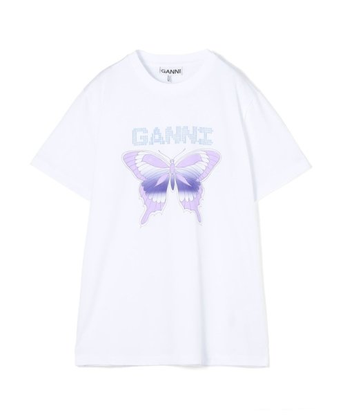 TOMORROWLAND BUYING WEAR(TOMORROWLAND BUYING WEAR)/GANNI プリント Tシャツ/11ホワイト