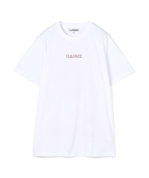 TOMORROWLAND BUYING WEAR(TOMORROWLAND BUYING WEAR)/GANNI プリント Tシャツ/11ホワイト