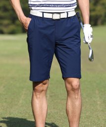 le coq sportif GOLF (ルコックスポルティフ（ゴルフ）)/EXcDRYハーフパンツ (吸汗速乾/ストレッチ/高速ドライ/EXcDRY D－Tec（エクシードライ　ディーテック）/ネイビー