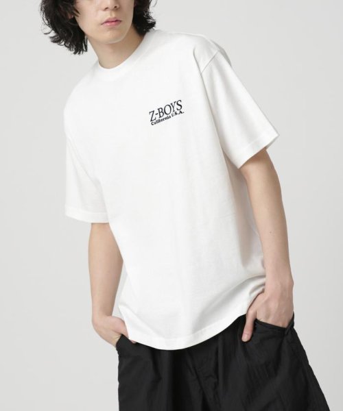 nano・universe(ナノ・ユニバース)/ZEPHYR/Z－BOYS/別注 Z－BOYS TEE/ホワイト