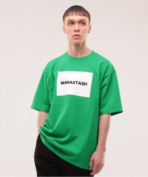MANASTASH(マナスタッシュ)/MANASTASH/マナスタッシュ/CiTee MTN PATTEN Tシャツ/グリーン