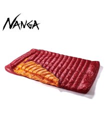 NANGA/NANGA ナンガ シュラフ 寝袋 ラバイマ バッグ 封筒型 W 400 RABAIMA BAG W 400 レッド NS2244－2A028/505296314