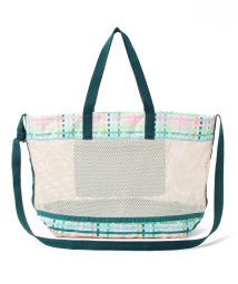 LeSportsac/MESH MEDIUM TOTEメイソンマドラスメッシュ/505304861