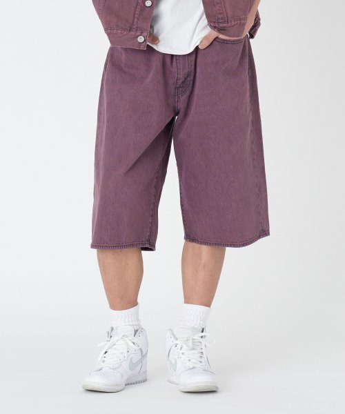 LEVI’S OUTLET(リーバイスアウトレット)/【セットアップ対応商品】リーバイス/Levi's BAGGY SHORT FOR MY LOVER パープル/パープル