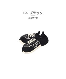 new balance(ニューバランス)/ニューバランス new balance ユニセックス LAS35700 スニーカー柄ソックス BK CGN OTS TAG WT/ブラック