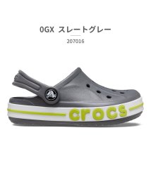 crocs(クロックス)/クロックス crocs キッズ 207019 バヤバンド クロッグ 001 0GX 309 410 6TG/グレー