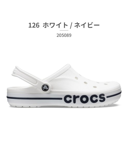 crocs(クロックス)/クロックス crocs ユニセックス 205089 バヤバンド クロッグ 066 0GX 126 4CC 6HC/ホワイト