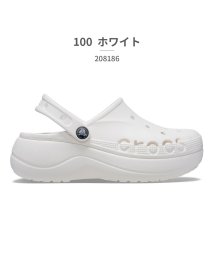 crocs/クロックス crocs レディース 208186 バヤ プラットフォーム クロッグ 001 100/505316658