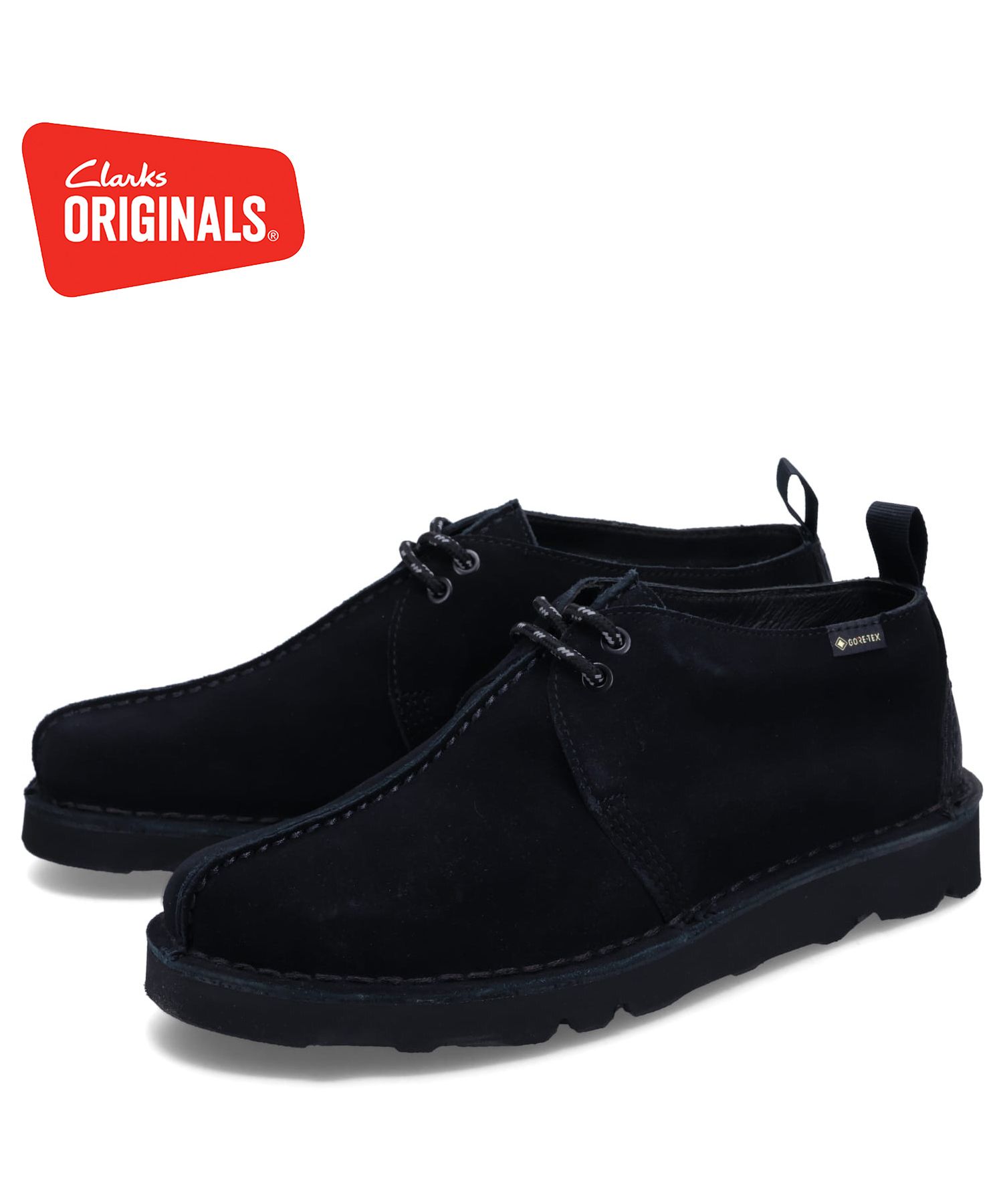 【新品未使用】CLARKS WALLABEE BLACK SUEDE 26