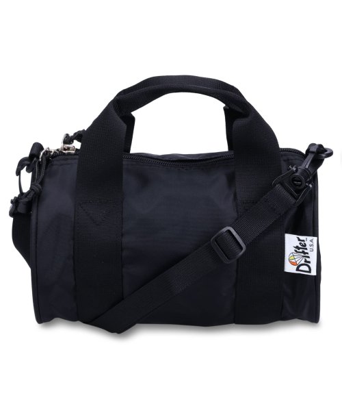 Drifter(ドリフター)/Drifter ドリフター バッグ ショルダーバッグ トートバッグ ボストン ダッフル メンズ レディース DRUM BAG S ブラック ブルー グリーン レ/ブラック