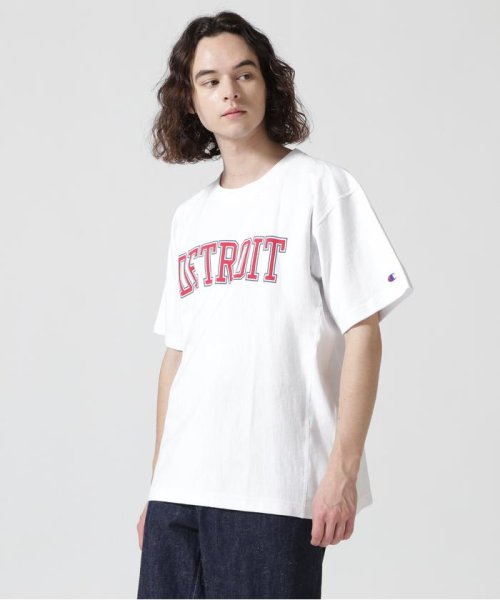 BEAVER(ビーバー)/Champion/チャンピオン　REVERSE WEAVE SHORT SLEEVE T－SHIRT/ホワイト