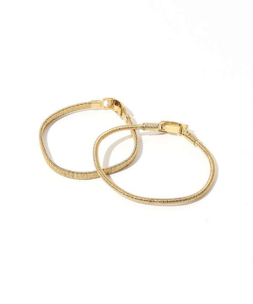 qualite(qualite)/【ADER.bijoux】ロープブレスレット/ゴールド