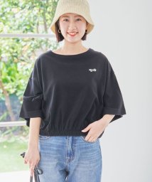 coen(coen)/PENNEYS（ぺニーズ）別注クロップドTシャツ/BLACK