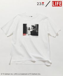 NIJYUSANKU(23区)/【23区/LIFE】PHOTO Tシャツ/ホワイト系（SOPHIEMALGAT）