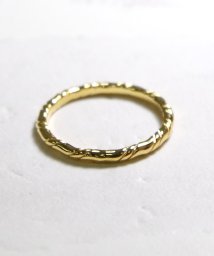 MAISON mou(メゾンムー)/【YArKA/ヤーカ】silver925 roop  design ring [hio]/シルバー925ロープデザインリング[ヒオ]/ゴールド