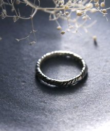 MAISON mou(メゾンムー)/【YArKA/ヤーカ】silver925 roop  design ring [hio]/シルバー925ロープデザインリング[ヒオ]/シルバー