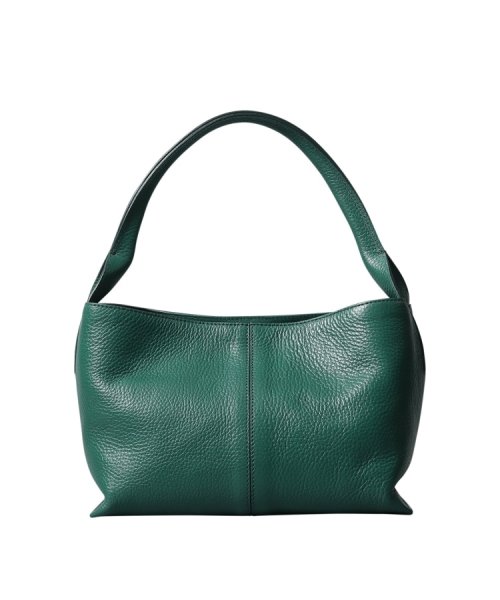 【フォルトゥーナ】レザーショルダーバッグ M 本革 革の裁断面