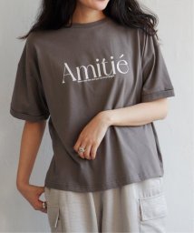 VENCE　EXCHANGE/ロールアップロゴTシャツ/505290239