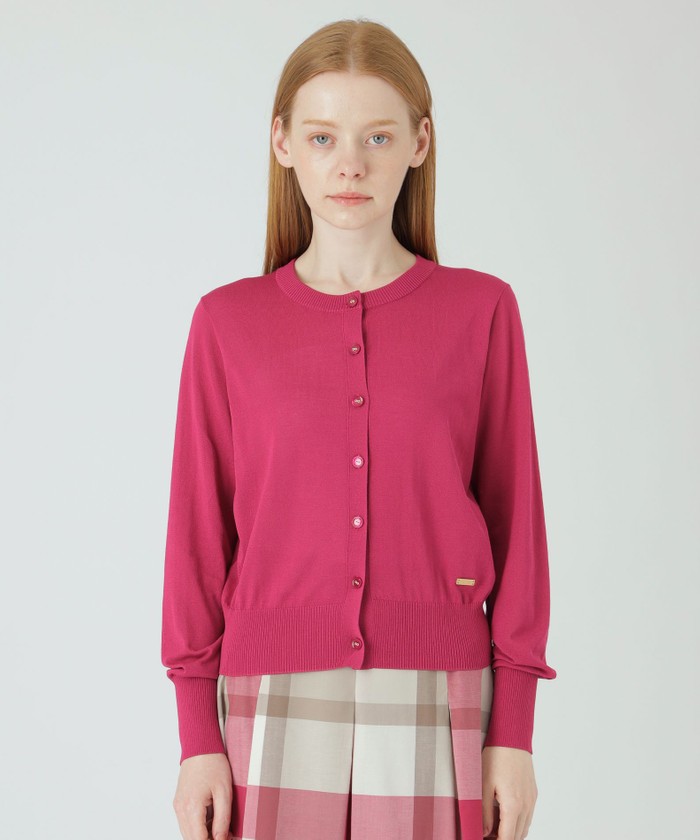 美品✨ブルーレーベルクレストブリッジ ニットアンサンブル カーディガン ピンク ピンク系｜ニット・セーター｜BLUE LABEL CRESTBRIDGE(ブルー