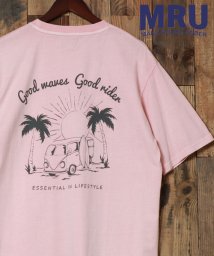 marukawa shonan(marukawa shonan)/【MRU/エムアールユー】別注 ピグメント サーフプリントTシャツ 半袖 メンズ Tシャツ カジュアル トップス ビンテージ風/柄2