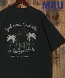 marukawa shonan(marukawa shonan)/【MRU/エムアールユー】別注 ピグメント サーフプリントTシャツ 半袖 メンズ Tシャツ カジュアル トップス ビンテージ風/柄4