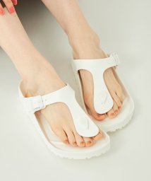 green label relaxing(グリーンレーベルリラクシング)/【WEB限定】＜BIRKENSTOCK＞  GIZEH EVA / ギゼ / サンダル/WHITE