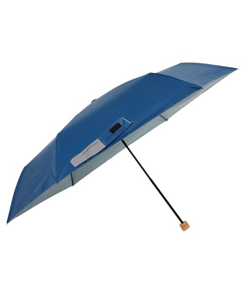 innovator(イノベーター)/イノベーター innovator 折りたたみ傘 折り畳み傘 遮光 晴雨兼用 UVカット メンズ レディース 雨傘 傘 雨具 60cm 無地 撥水 UMBRELL/ブルー