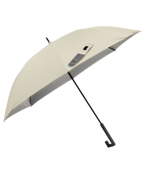 innovator(イノベーター)/イノベーター innovator 日傘 長傘 遮光 長傘 晴雨兼用 UVカット メンズ レディース 雨傘 傘 雨具 65cm 無地 撥水 LONG UMBREL/ライトイエロー