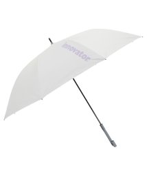 innovator(イノベーター)/イノベーター innovator 日傘 長傘 遮光 長傘 晴雨兼用 UVカット メンズ レディース 雨傘 傘 雨具 65cm 無地 撥水 LONG UMBREL/ホワイト系2