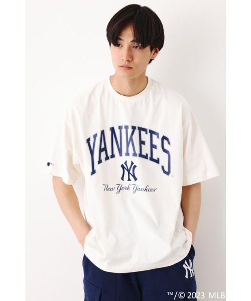 RODEO CROWNS WIDE BOWL(ロデオクラウンズワイドボウル)/MLB TEAM Tシャツ/O/WHT1