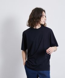 JUNRed(ジュンレッド)/バックハイネッククールTシャツ/ネイビー（40）