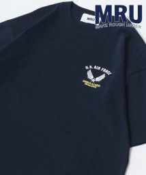 marukawa shonan(marukawa shonan)/【MRU/エムアールユー】コットン100％ ミリタリー刺繍 半袖Tシャツ/アメカジ ミリタリー カジュアル 大人 普段着 メンズ Tシャツ 綿/柄3