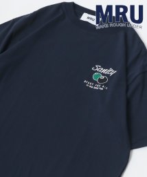 marukawa shonan(marukawa shonan)/【MRU/エムアールユー】コットン100％ ビリヤード ボウリング ルードロゴ刺繍 半袖Tシャツ/メンズ 半袖 トップス カジュアル Tシャツ 綿100 /柄6