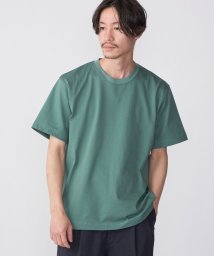 SHIPS MEN(シップス　メン)/SHIPS:〈接触冷感〉 ICE PACK NYLON クルーネック Tシャツ/ロイヤルブルー