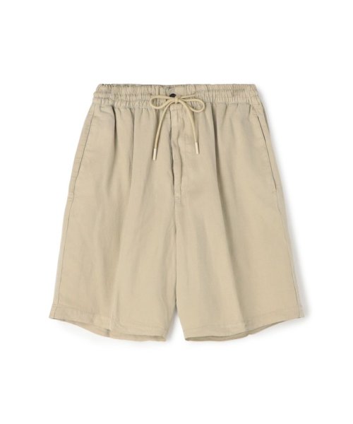 PT TORINO セルロースリネンコットン イージーショーツ 商品説明ドライタッチな質感の素材に、快適な履き心地のウエスト回りが特徴のショーツ。ウエスト回りはドローストリング仕様により快適な履き心地を実現。パンツ専業ブランドならではのきれい OCQ2231377947(17050円)