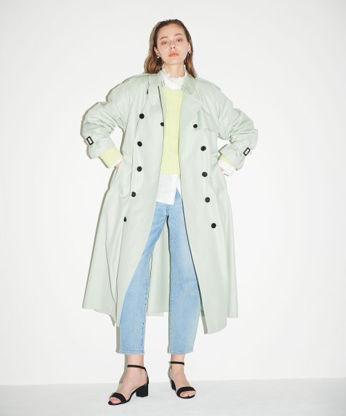 ロングトレンチコート 