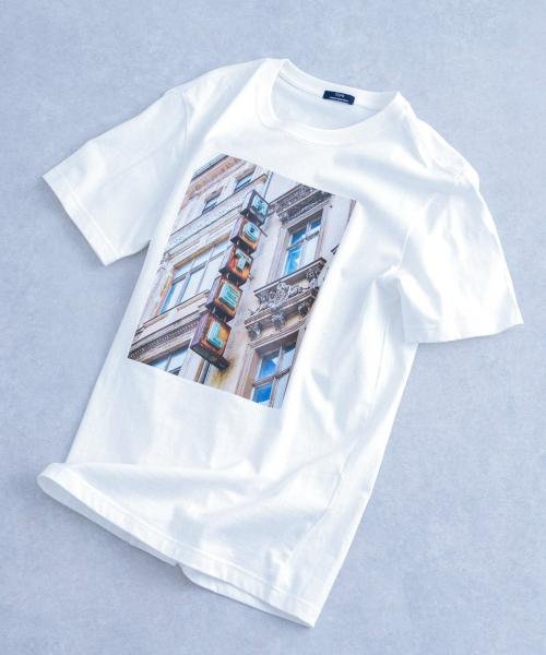 ITEMS URBANRESEARCH(アイテムズアーバンリサーチ（メンズ）)/Box Photo Printed T－shirts/A