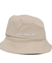 healthknit/Healthknit ロゴ刺繍バケットハット 帽子/505327507