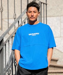 CavariA/CavariA バックロゴ発泡プリントTEE/505327527