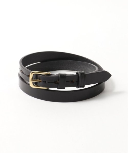 JOURNAL STANDARD(ジャーナルスタンダード)/【JABEZ CLIFF / シャベツクリフ】STIRRUP Leather Belt 2.0cm/ブラック