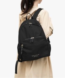 TOCCA(TOCCA)/【A4サイズ収納可】【WEB限定＆一部店舗限定】CAROVANA BACKPACK 10ポケットバックパック/ブラック系