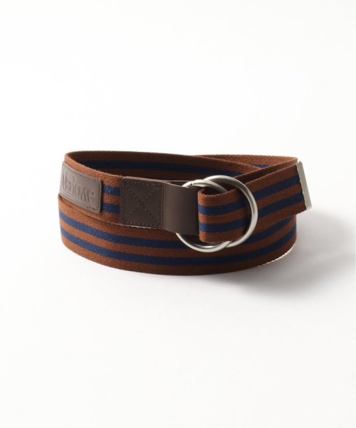 JOURNAL STANDARD relume Men's(ジャーナルスタンダード　レリューム　メンズ)/【MARLOWE/マーロウ】テープ BELT/ブラウン