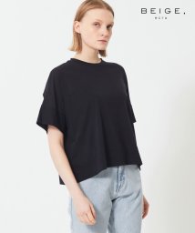 BEIGE，(ベイジ，)/OXALIS / ビックTシャツ/NAVY