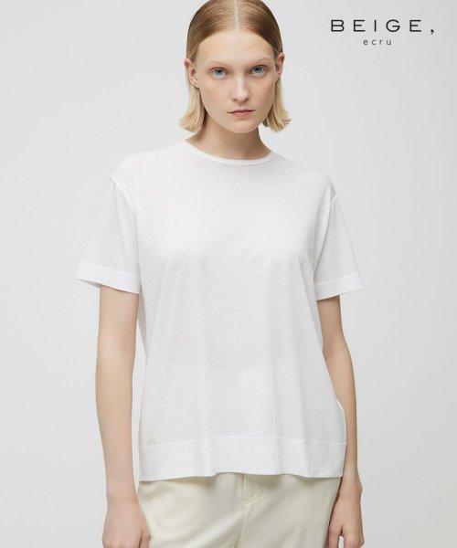 BEIGE，(ベイジ，)/OXALIS / Tシャツ/WHITE