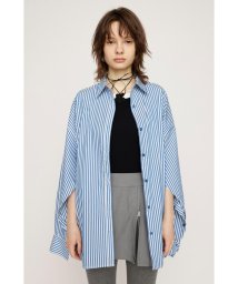 SLY/LOOSE OVER ARMSLIT STRIPE シャツ/505330339