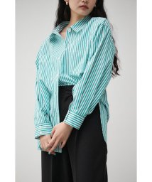AZUL by moussy/RELATECH COTTON LOOSE SHIRT/505330359