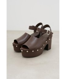 AZUL by moussy/CHUNKY HEEL STUDS SANDALS/505330370