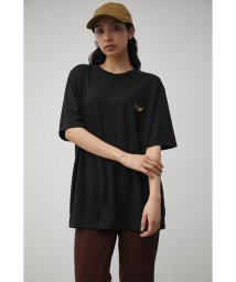 AZUL by moussy(アズールバイマウジー)/ONE POINT LOGO TEE/BLK