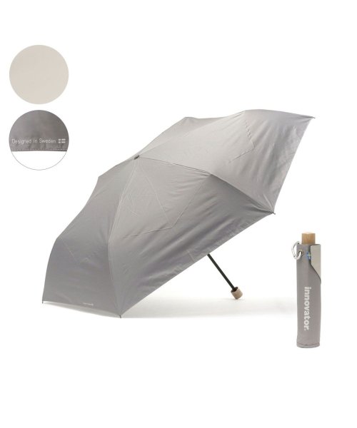 innovator(イノベーター)/【日本正規品】 イノベーター 折りたたみ傘 innovator 60cm 晴雨兼用ワイド折りたたみ傘 UVカット 遮光 遮熱 カサ かさ  IN－60M/ダークグレー系1