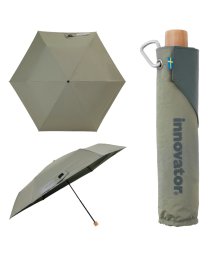 innovator(イノベーター)/イノベーター 折りたたみ傘 晴雨兼用 INNOVATOR 大きい 軽量 遮光 遮熱 撥水 UVカット/グレー系1